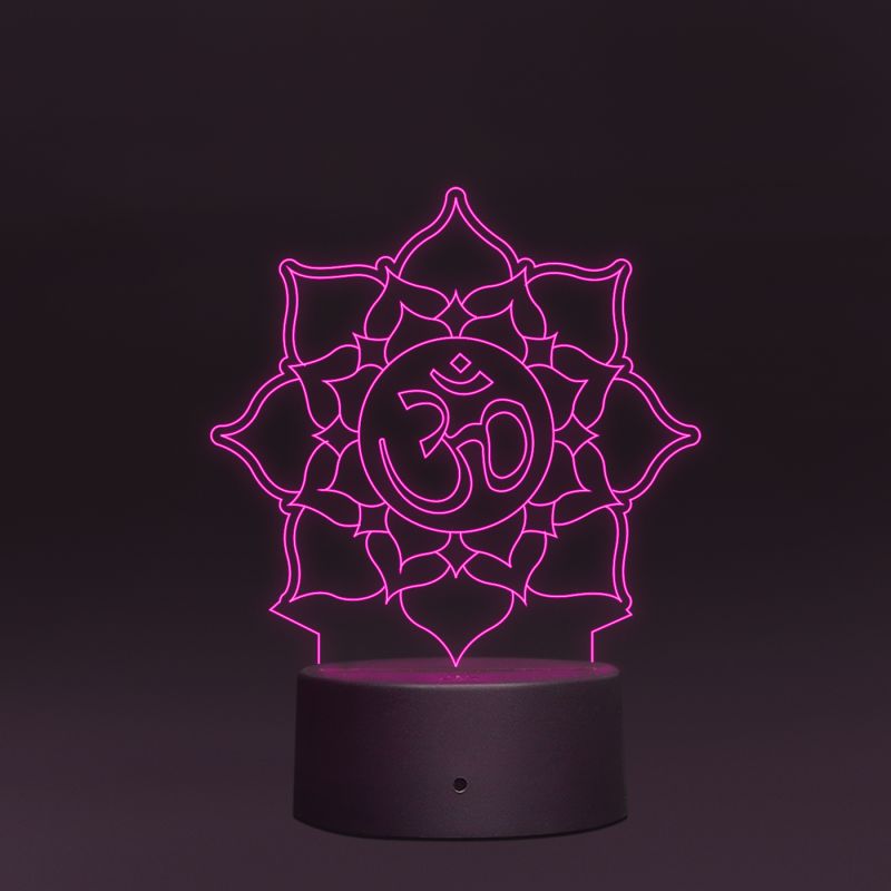 Om Design Night Lamp