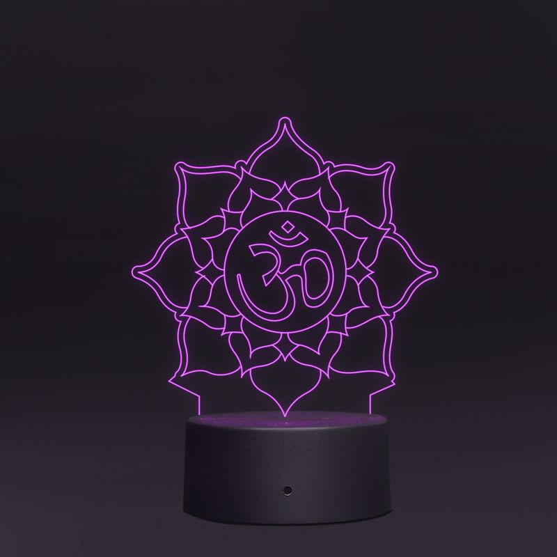 Om Design Night Lamp