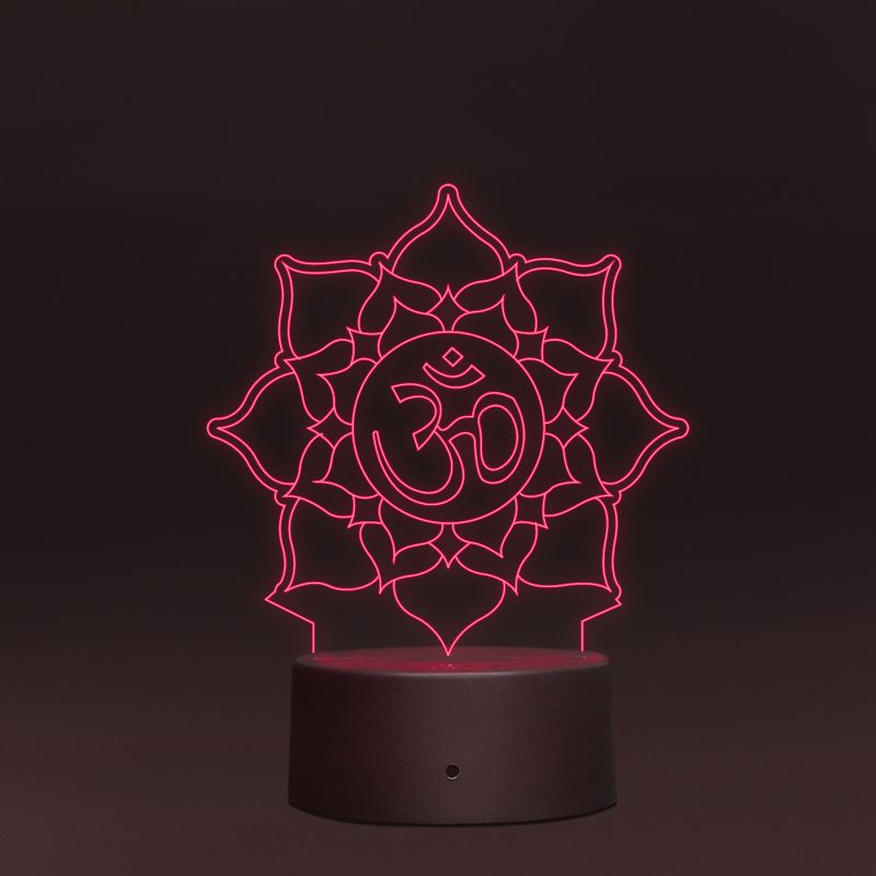 Om Design Night Lamp