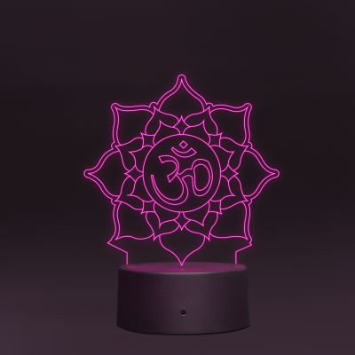 Om Design Night Lamp