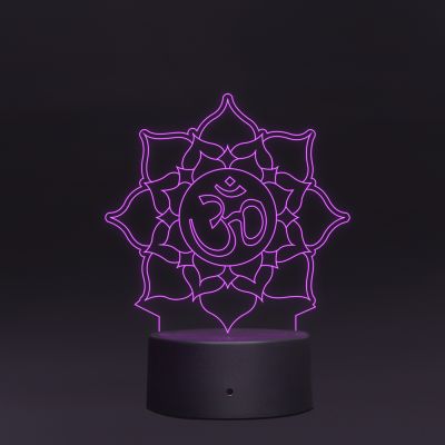 Om Design Night Lamp