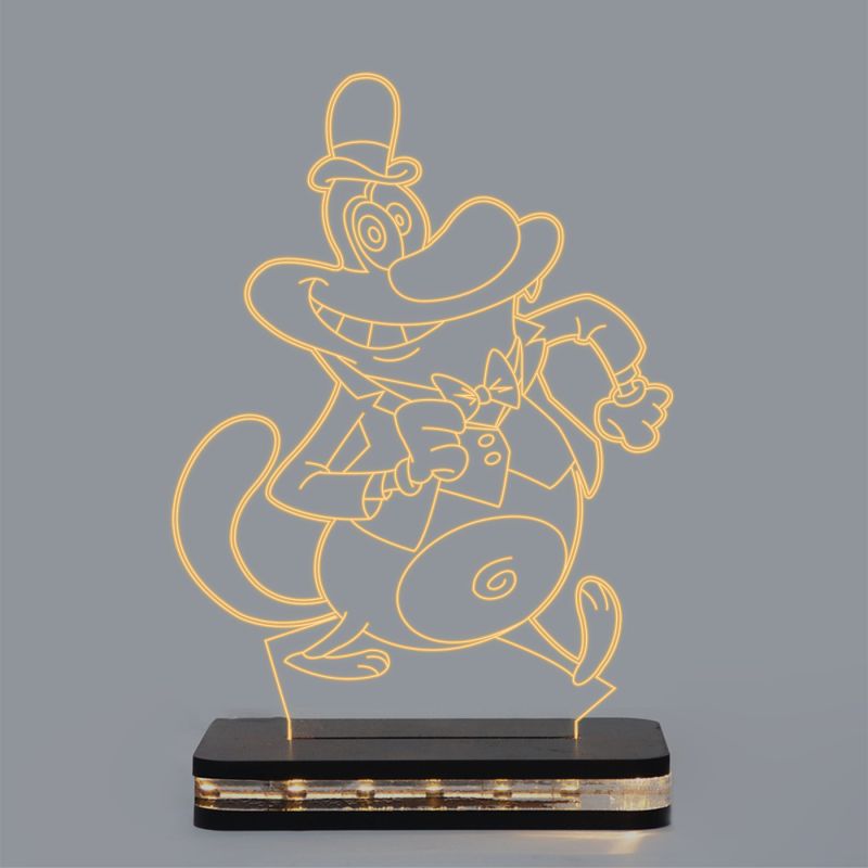 Oggy Character Design Night Lamp