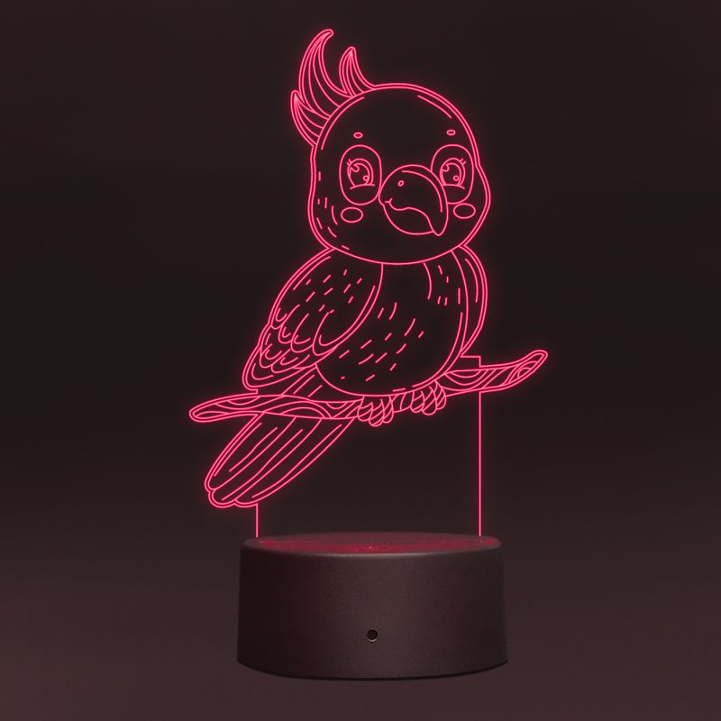 Parrot Design Night Lamp