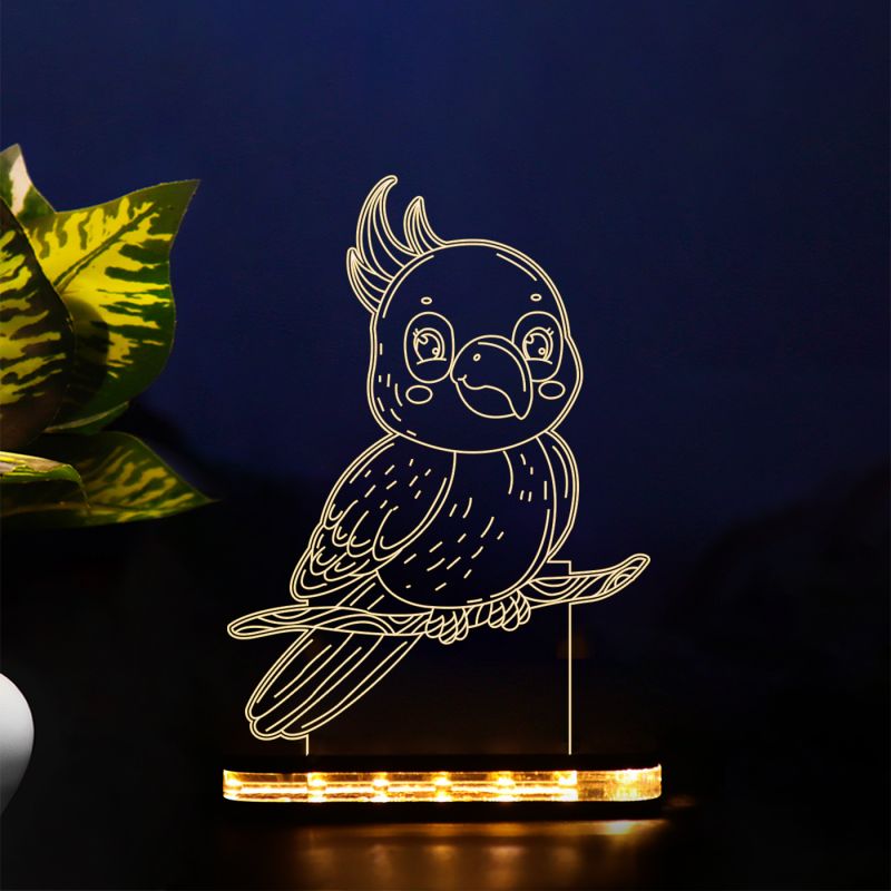 Parrot Design Night Lamp