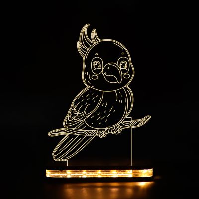 Parrot Design Night Lamp