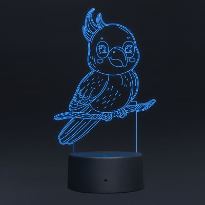 Parrot Design Night Lamp