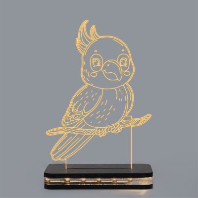 Parrot Design Night Lamp