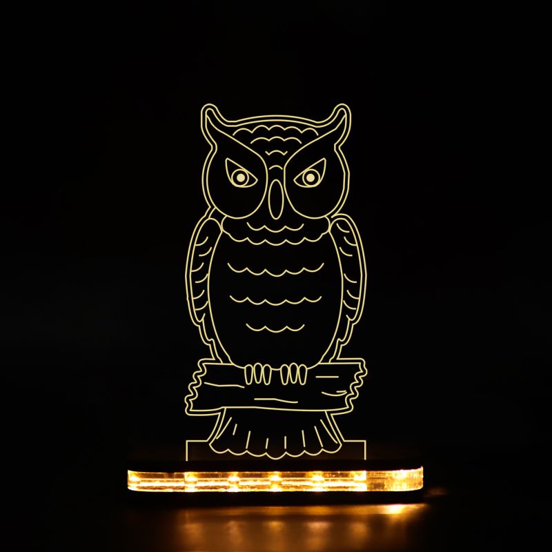 Owl Design Night Lamp