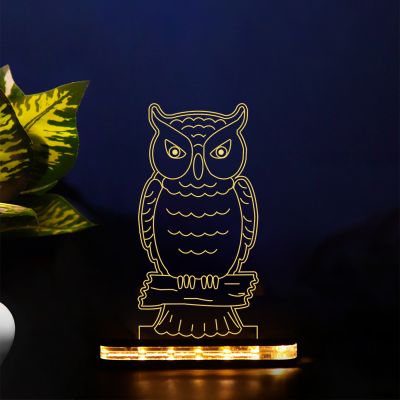 Owl Design Night Lamp