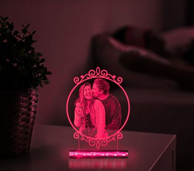 Photo Frame Design Night Lamp With Customized Photo