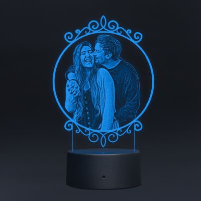 Photo Frame Design Night Lamp With Customized Photo