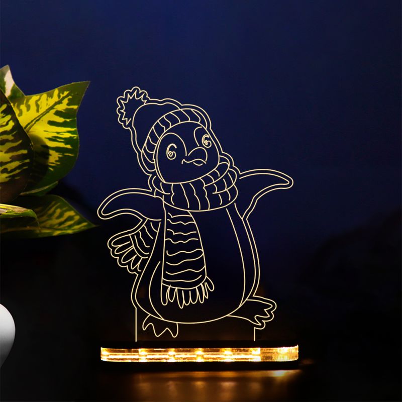 Penguin Design Night Lamp