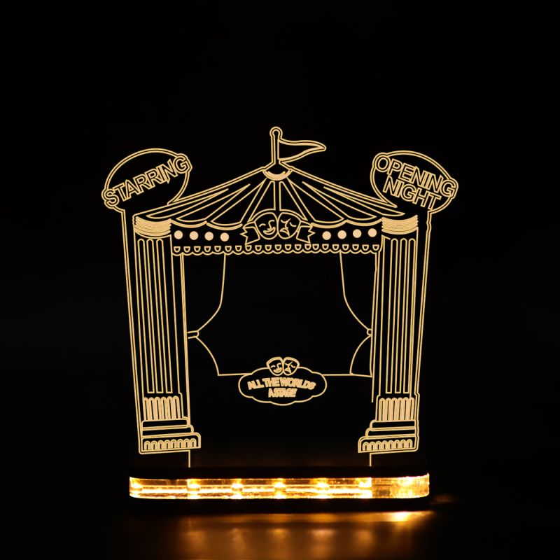 Puppet Theater Design Night Lamp