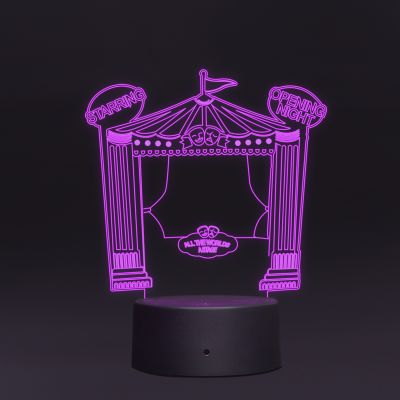 Puppet Theater Design Night Lamp