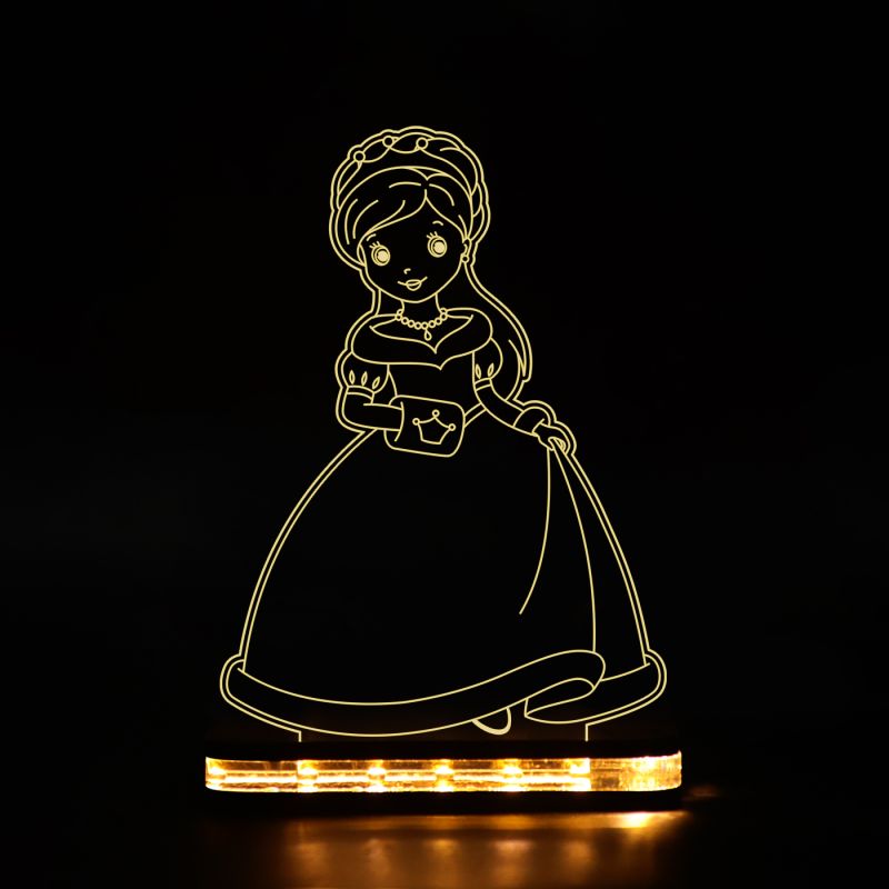 Princess Design Night Lamp