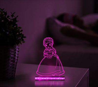 Princess Design Night Lamp