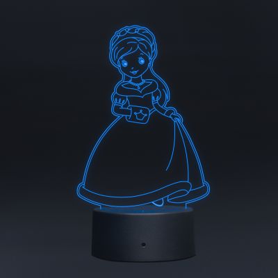 Princess Design Night Lamp