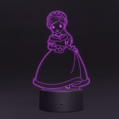 Princess Design Night Lamp