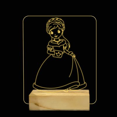 Princess Design Night Lamp