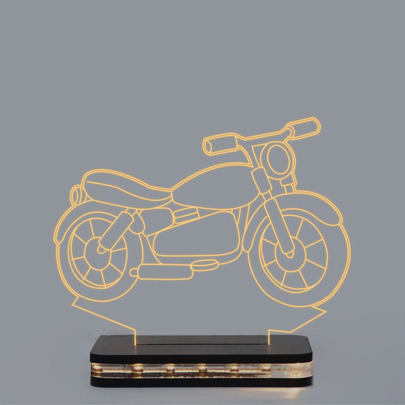 Racing Bike Design Night Lamp