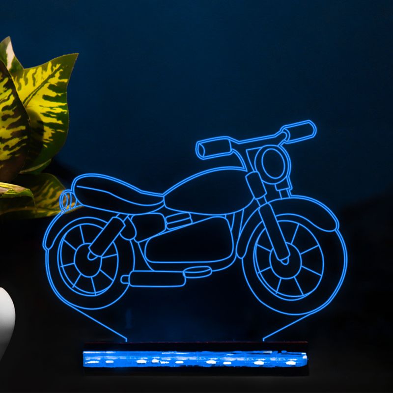 Racing Bike Design Night Lamp