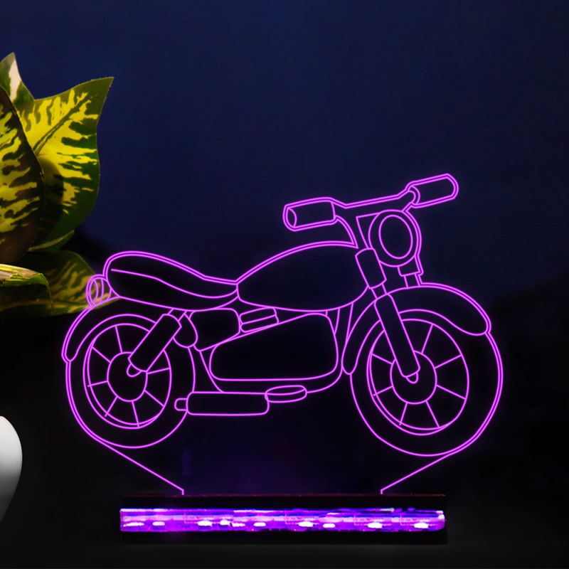 Racing Bike Design Night Lamp