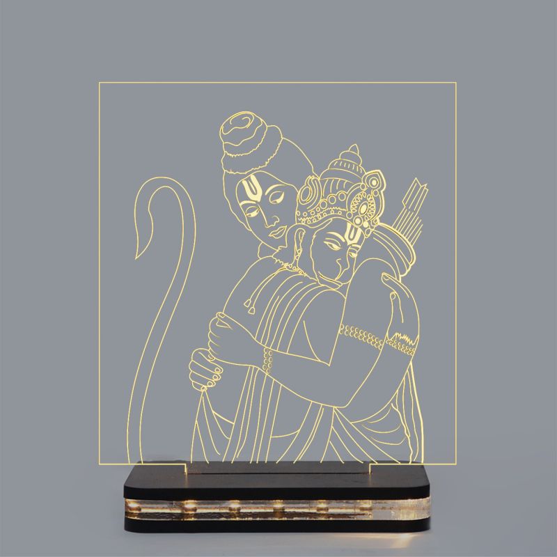 Ram Ji & Hanuman Ji Night Lamp