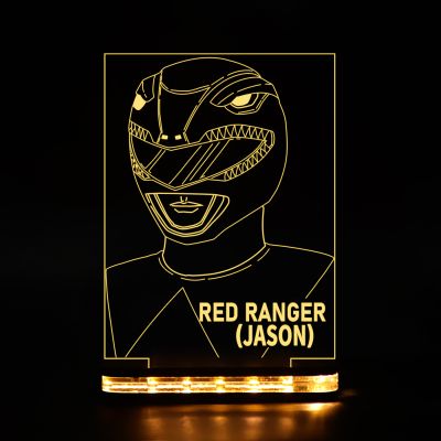 Red Ranger Character Night Lamp