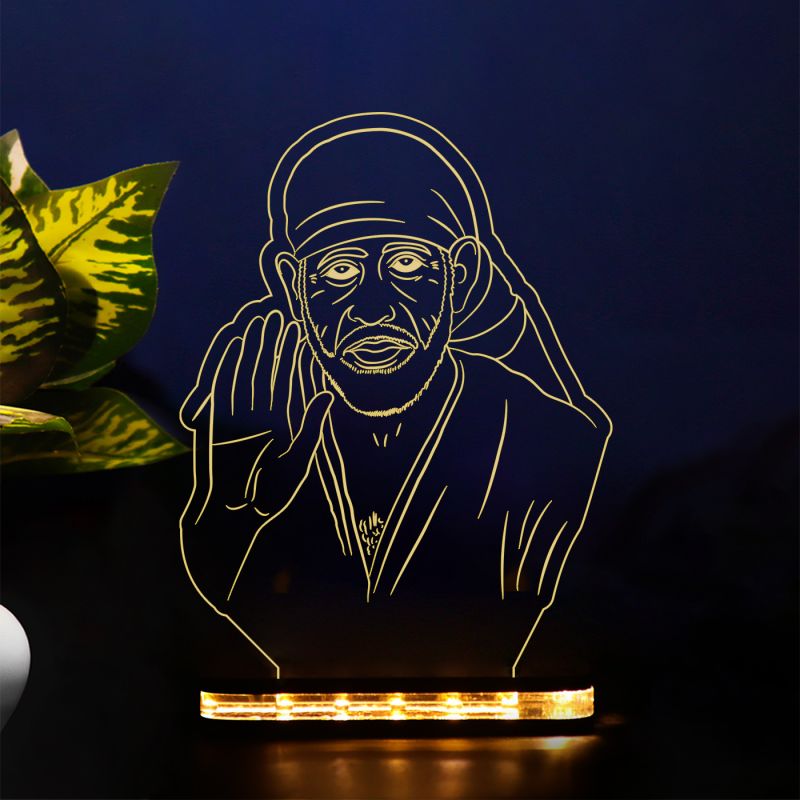 Sai Baba Night Lamp