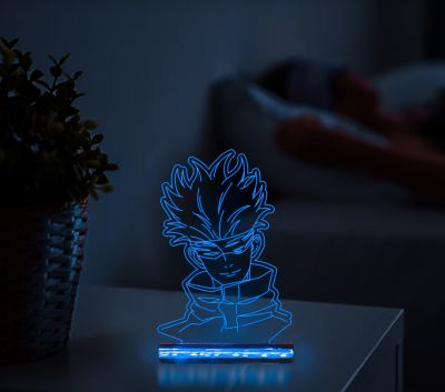 Satoru Gojo Anime Character Night Lamp