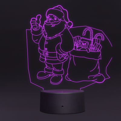 Santa-Claus Design Night Lamp