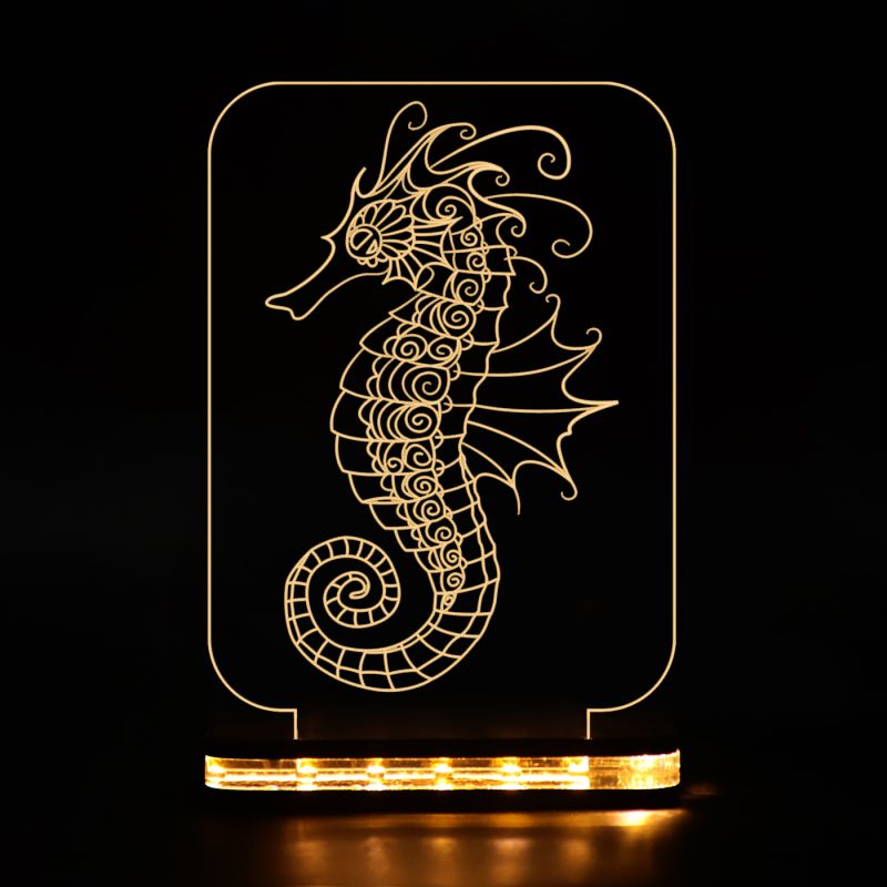 Seahorse Design Night Lamp