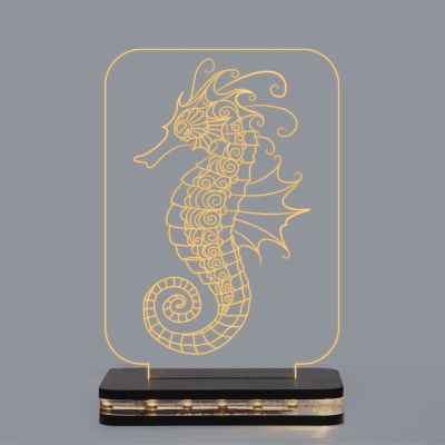 Seahorse Design Night Lamp