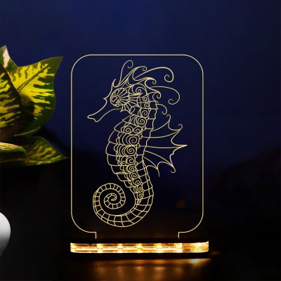 Seahorse Design Night Lamp