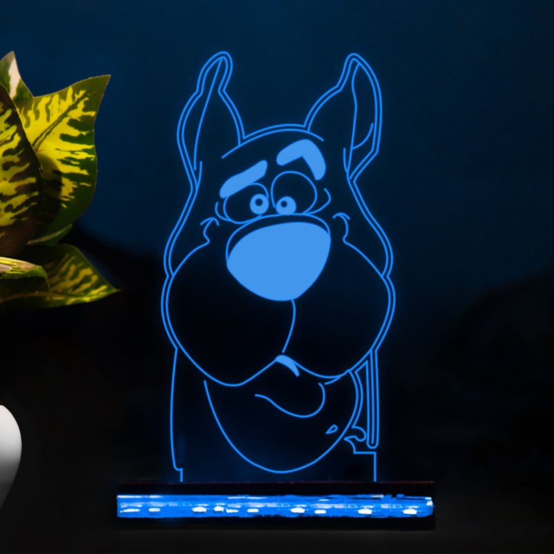 Scooby Doo Dog Face Night Lamp