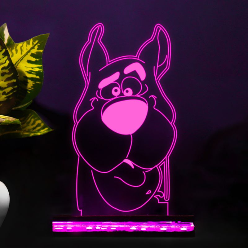 Scooby Doo Dog Face Night Lamp