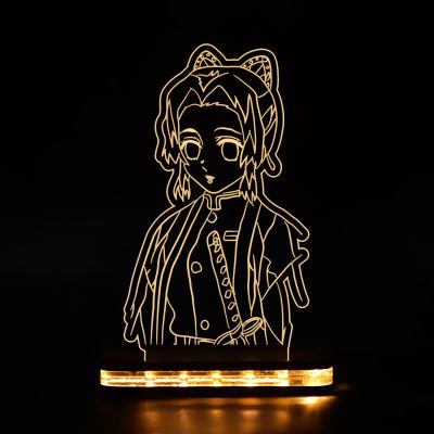 Shinobu Kocho Character From Demon Slayer Night Lamp
