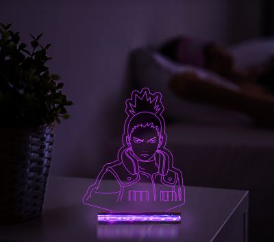 Shikamaru Nara Character From Naruto Night Lamp