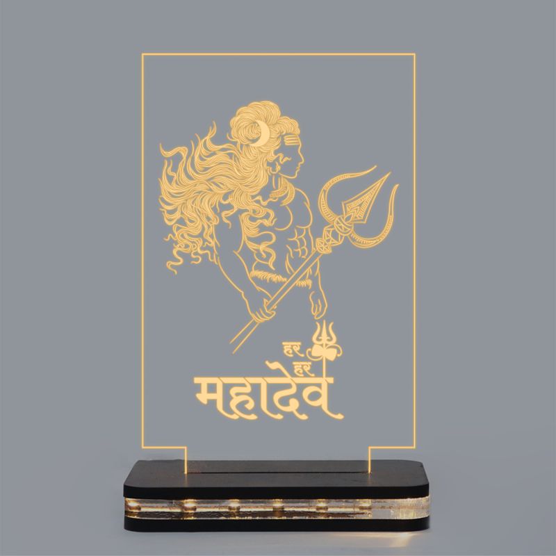 Shiv Ji Design Night Lamp