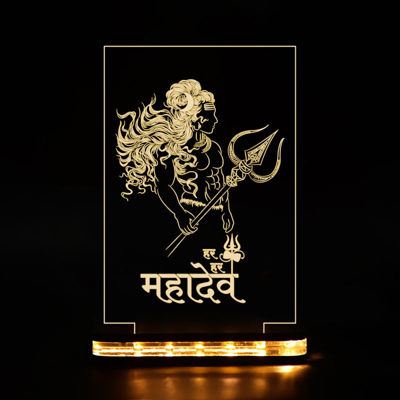 Shiv Ji Design Night Lamp