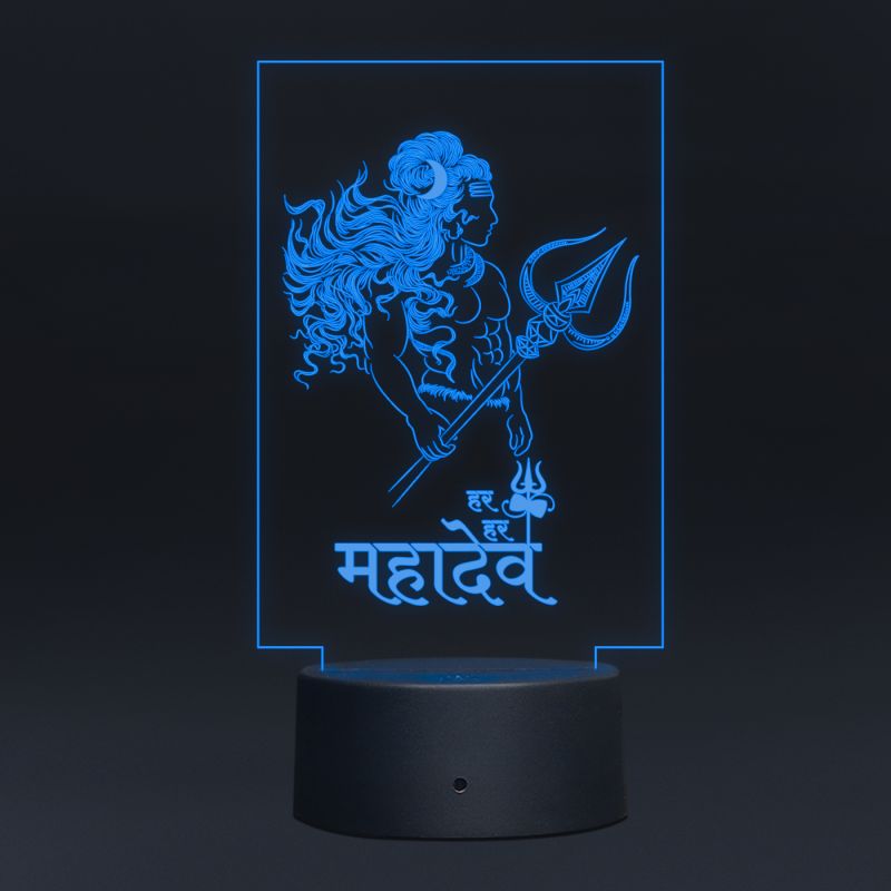 Shiv Ji Design Night Lamp