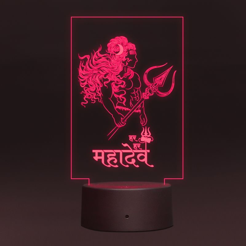 Shiv Ji Design Night Lamp