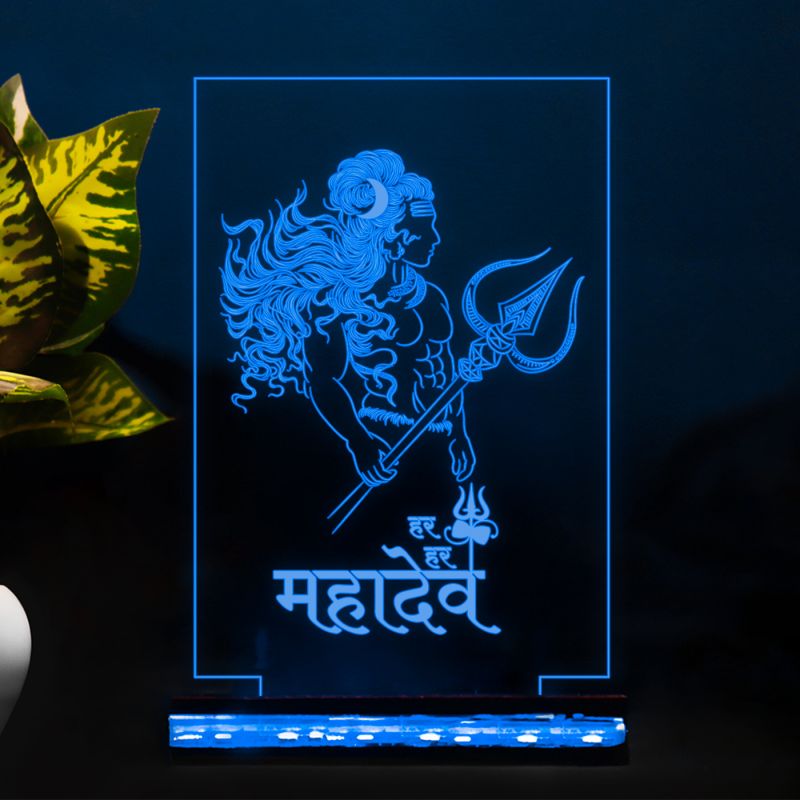 Shiv Ji Design Night Lamp