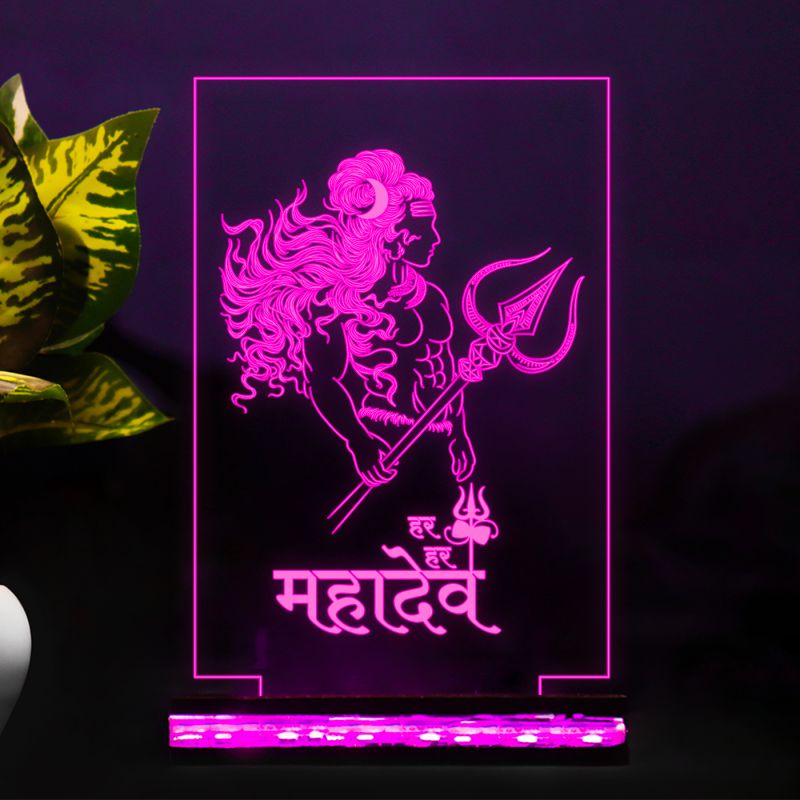 Shiv Ji Design Night Lamp