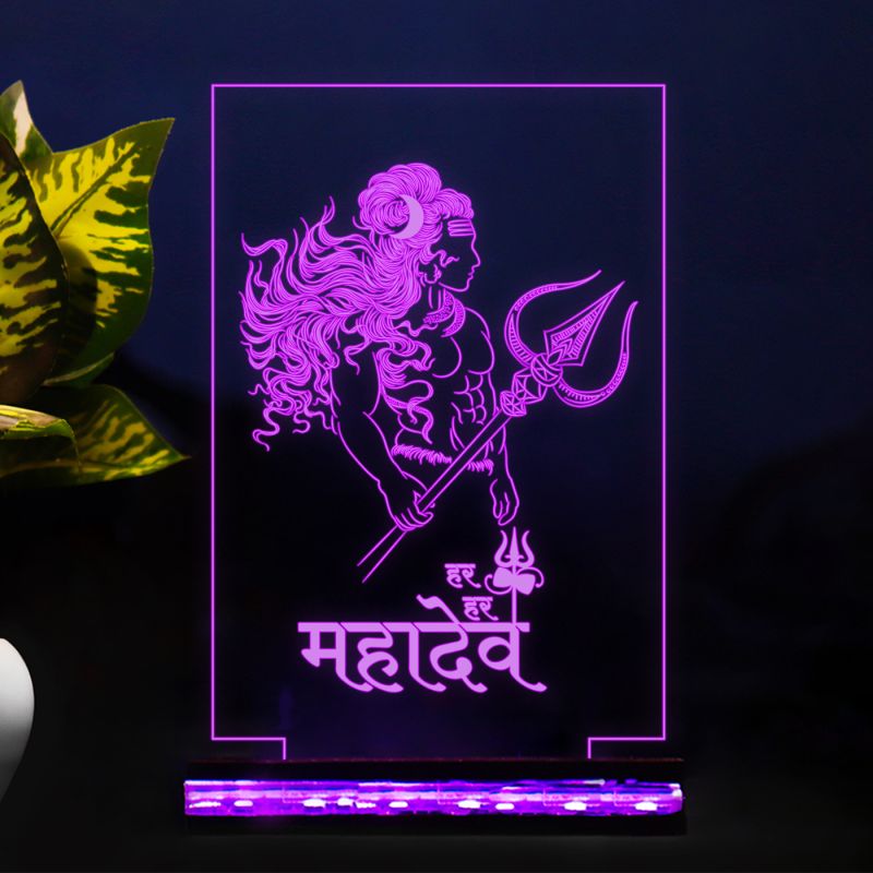 Shiv Ji Design Night Lamp