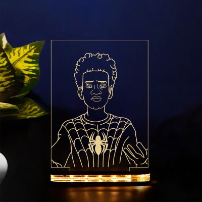 Spider-Man Across The Spider Verse Design Night Lamp