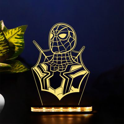 Spider Man Suit Design Night Lamp