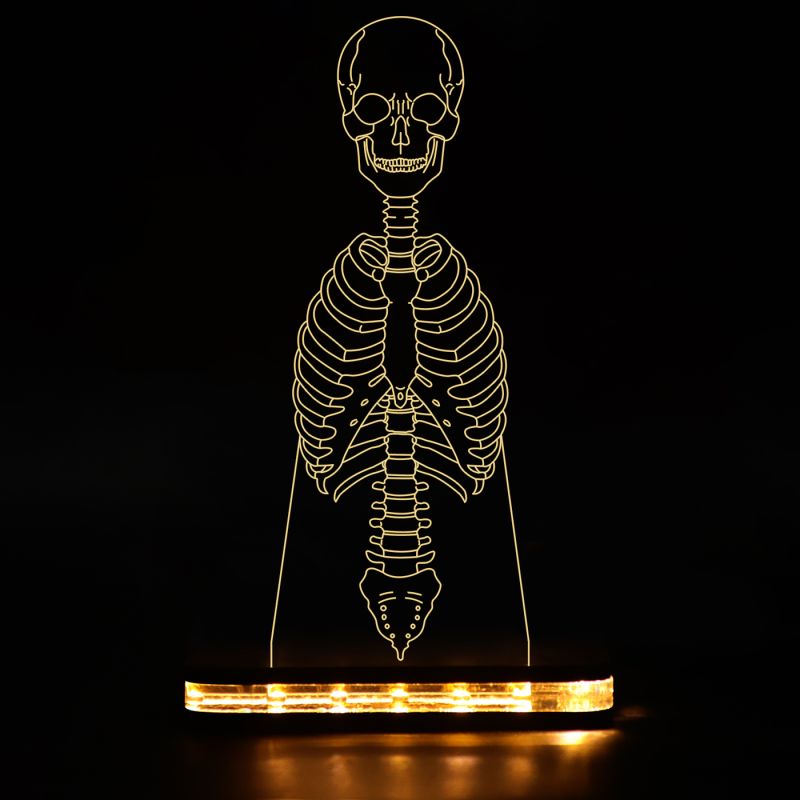 Human Skeleton Design Night Lamp