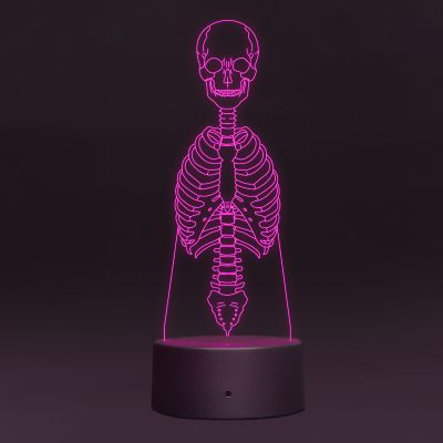 Human Skeleton Design Night Lamp