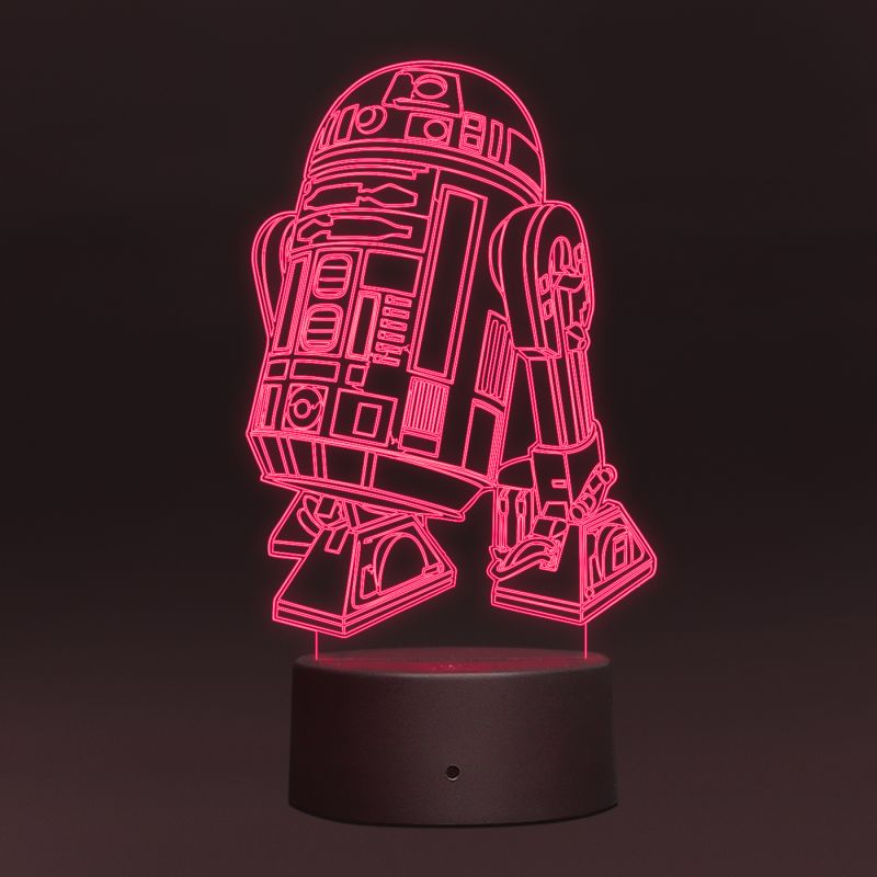 Star Wars Character R2 D2 Night Lamp